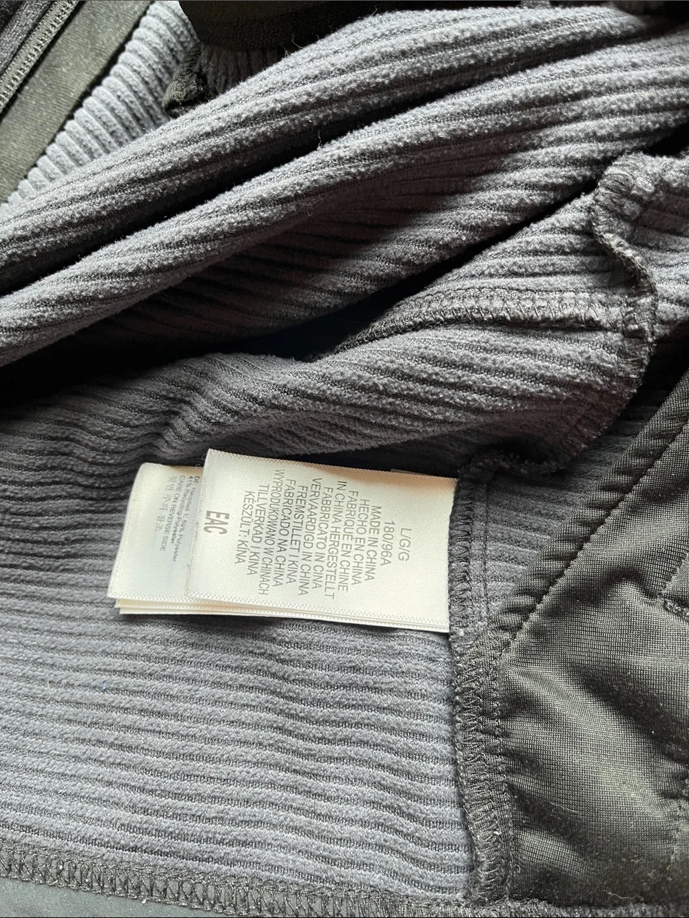 Marmot Black Men's Hooded Zip Jacket size large